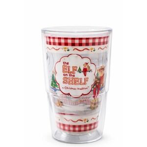 Tervis 10 oz The Elf on the Shelf Christmas Tumbler 2013 USA Double Wall